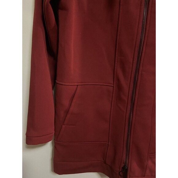 Bench Women's Zip-Up Wine Color Jacket Size M - Picture 3 of 12